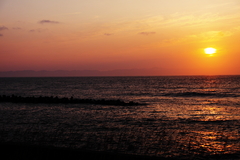 日本海夕日 2009/07/10 (1)