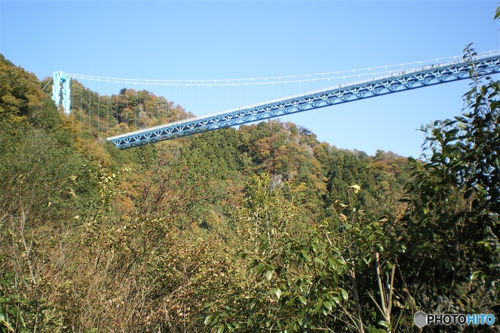竜神大吊橋の秋 Ⅱ