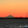 夕日に燃える！