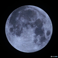 月齢14.4 満月 スーパー・ブルームーン