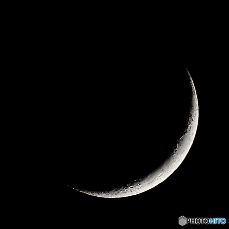 月齢2.8 夕月