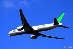 JAL～鶴のマークが…
