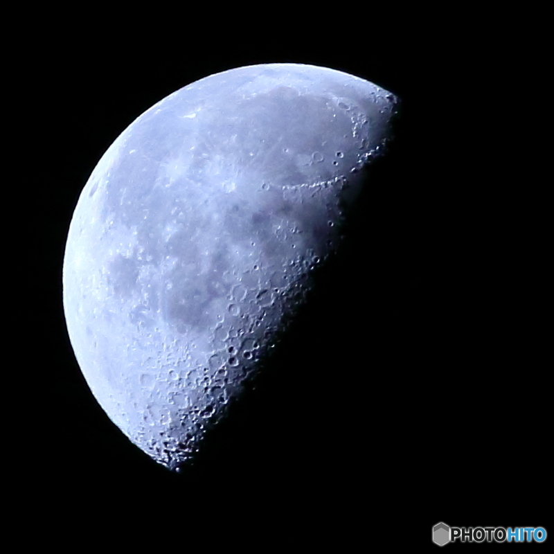 月齢21.57 弓張月 下弦