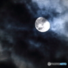 月齢17.9 寝待月 雲多し