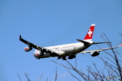 SwissAirLines-A330着陸態勢