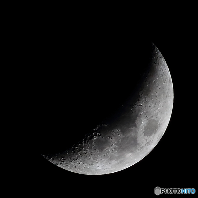 月齢5.0 夕月