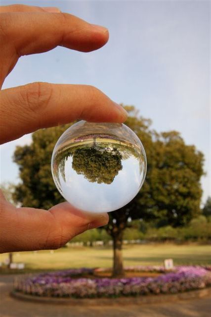 水晶球の中の世界