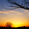 夕暮れ
