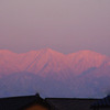 立山連峰の夕暮れ