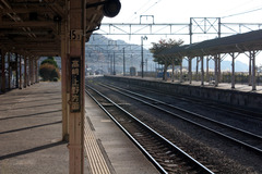 横川駅　朝