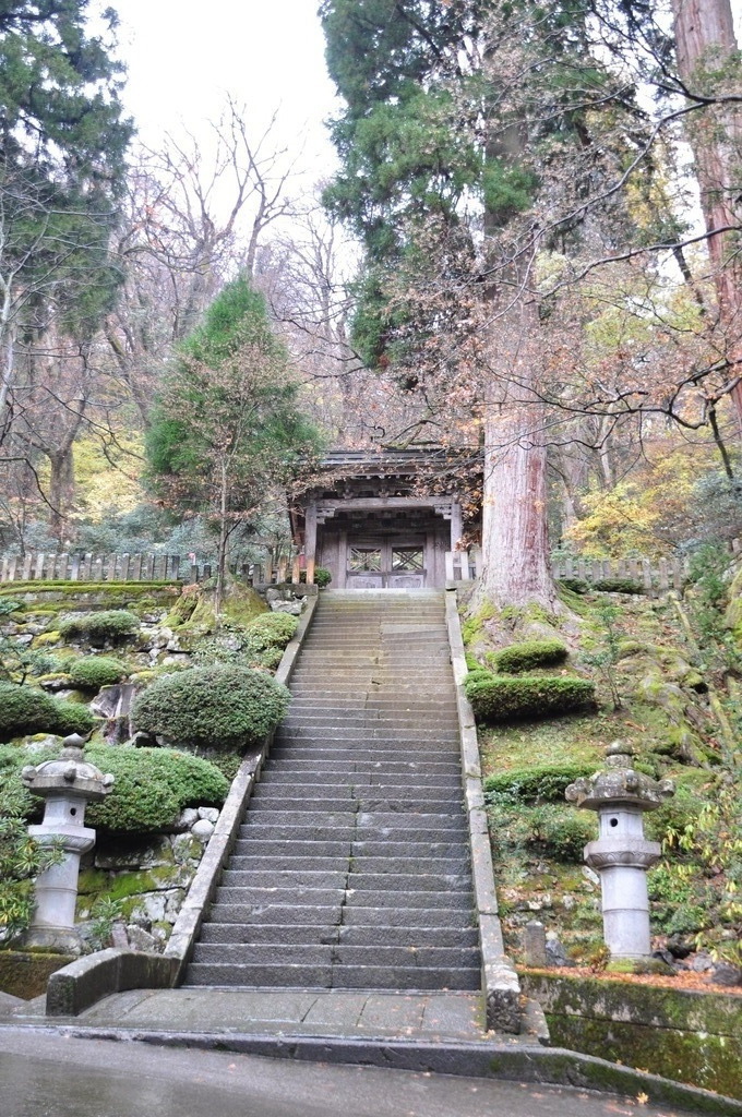 永平寺にて