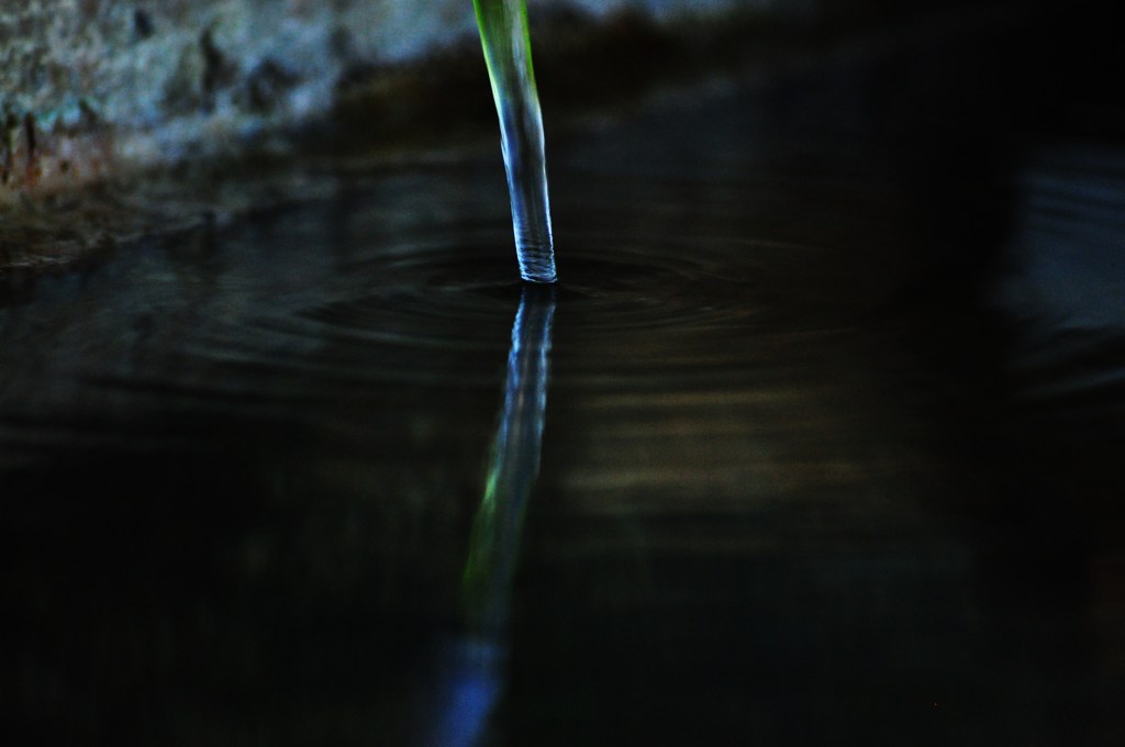 水の水鏡
