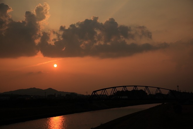 ある日の夕焼け