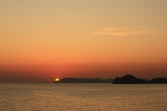 夕日　４
