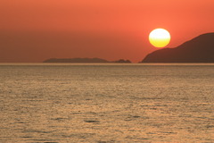 夕日　２
