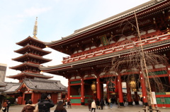 浅草寺の五重塔