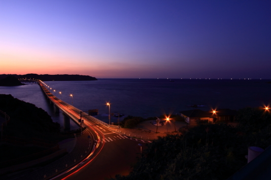 角島の夜景