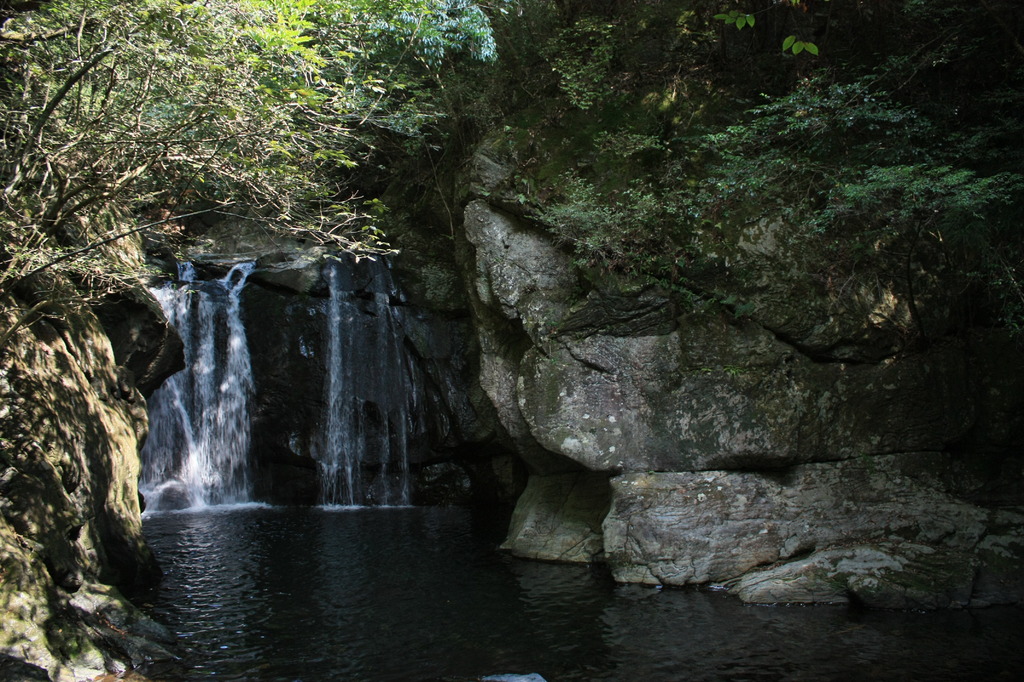 二鹿川　梅津の滝