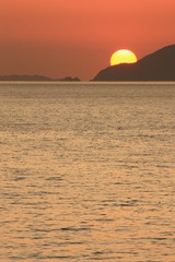 夕日　３