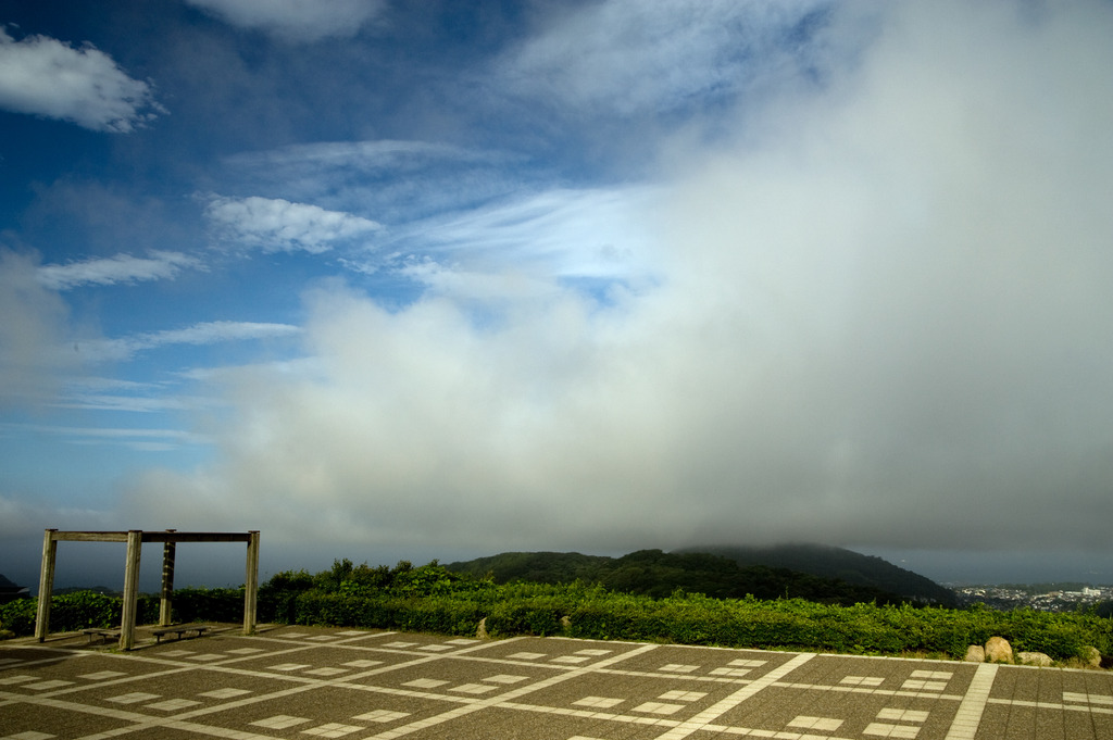 大きな雲現る