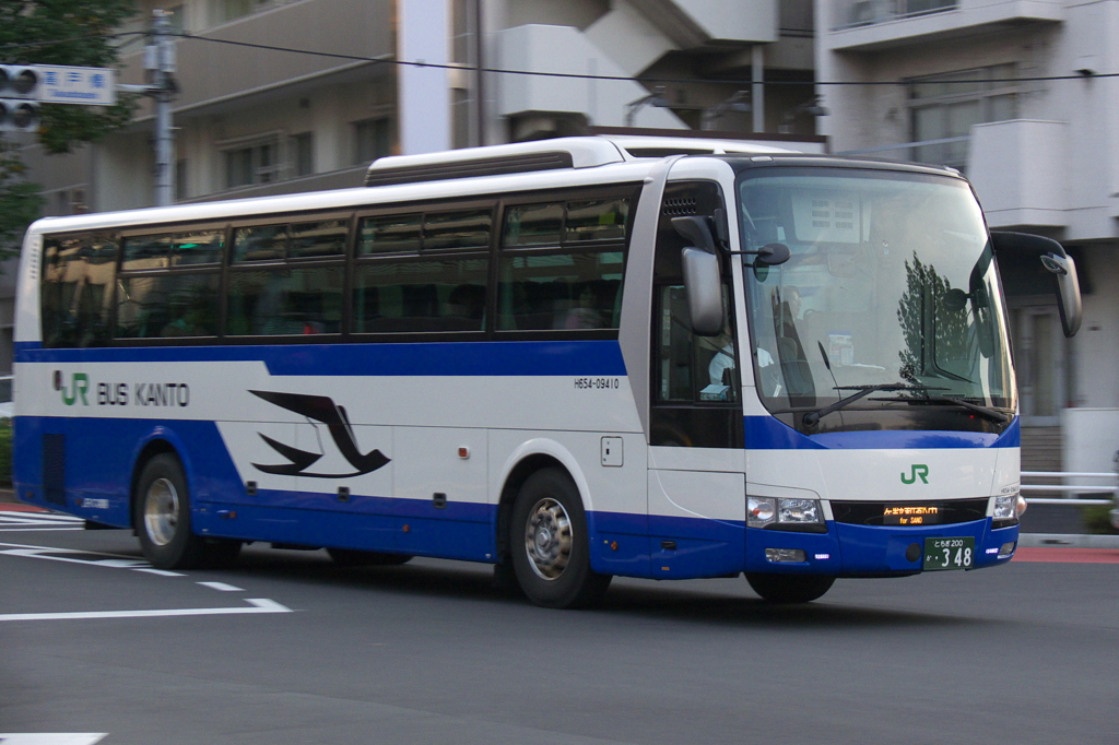 バスを「流して」みる