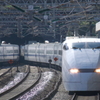 300系同士の離合