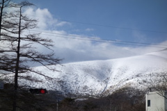 冬の浅間山　2