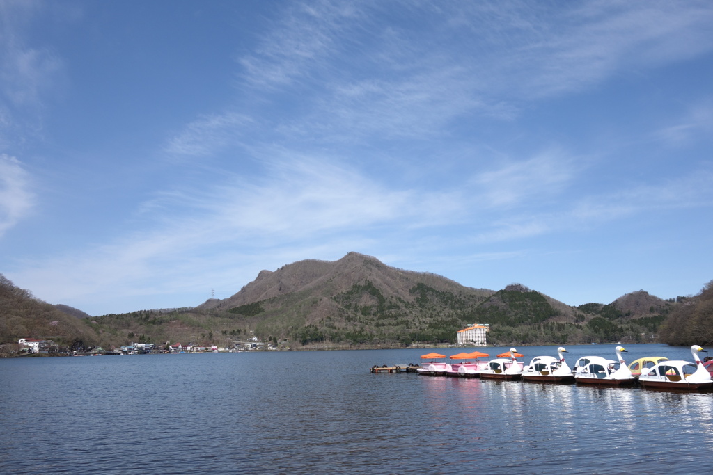 榛名湖の休日