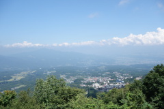 高根展望台からの眺め