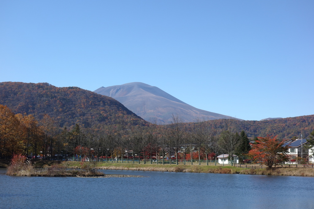 軽井沢矢ケ崎公園からの眺め