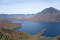 奥日光の景色　半月山から