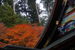 三峰神社の紅葉　2