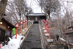 軽井沢　熊野神社参道