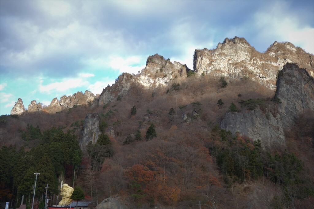 妙義山は今
