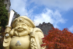 妙義山仲之岳神社　日本一の大黒様　