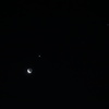 月と金星と木星