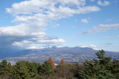 渋川市総合公園　大パノラマ展望台からの眺め