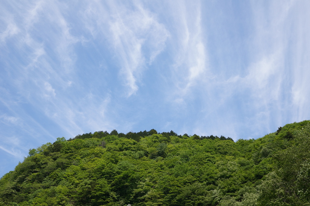 山と空　