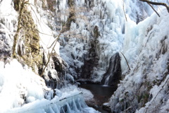 尾ノ内百景の氷柱　4