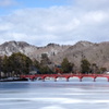 赤城山　大沼冬景色　2