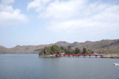 赤城山　大沼と赤城神社