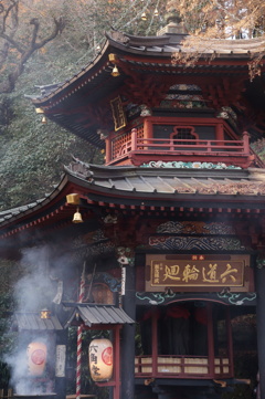 六角堂　水沢観音