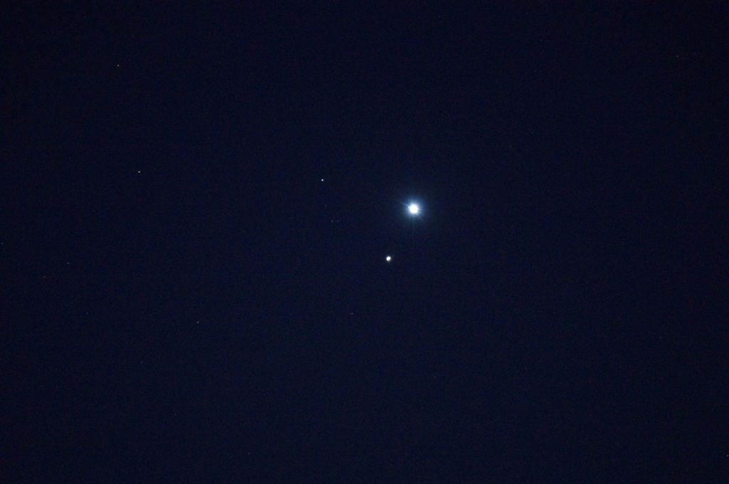 金星と土星　最接近！