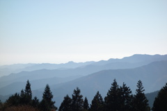 堂平山天文台からの眺め　2