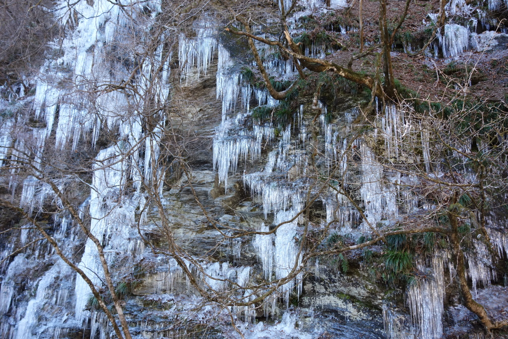 三十槌の氷柱　2