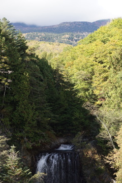 善五郎の滝　遠景