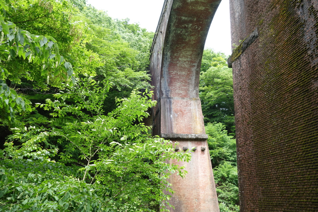 めがね橋の新緑　2