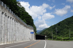 新潟の夏空　三国峠にて