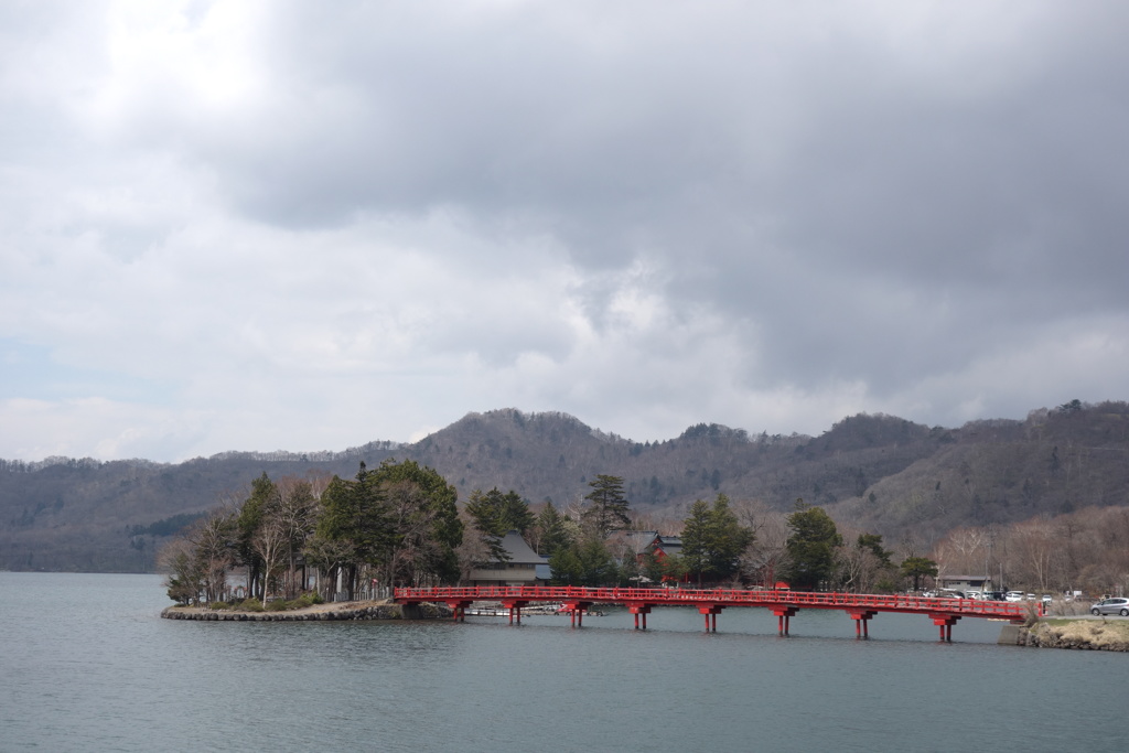 赤城神社　遠景