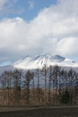 浅間山　冬支度
